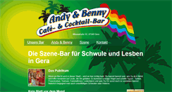 Desktop Screenshot of andy-und-benny.de